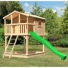 Karibu Stations de jeux Bois massif Marron