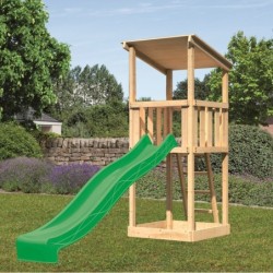 Karibu Stations de jeux Bois massif Bois naturel