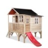 Exit Toys Cabanes enfants Bois massif Naturel