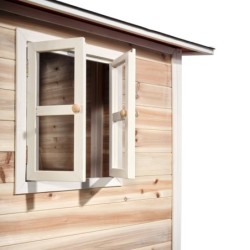 Exit Toys Cabanes enfants Bois massif Naturel