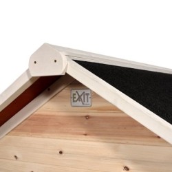 Exit Toys Cabanes enfants Bois massif Naturel