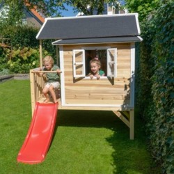 Exit Toys Cabanes enfants Bois massif Naturel