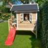 Exit Toys Cabanes enfants Bois massif Naturel