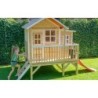 Exit Toys Cabanes enfants Bois massif Naturel