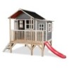 Exit Toys Cabanes enfants Bois massif Gris