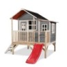 Exit Toys Cabanes enfants Bois massif Gris