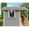 Exit Toys Cabanes enfants Bois massif Gris
