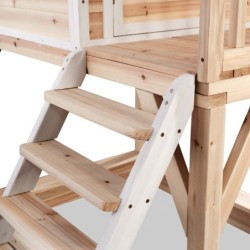 Exit Toys Cabanes enfants Bois massif Naturel