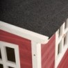 Exit Toys Cabanes enfants Bois massif Rouge