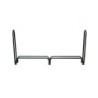 Shelter Logic Abri bûches Acier Noir 0.96m²