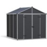 Canopia by Palram Abri de jardin résine Polycarbonate Gris 5.4m²
