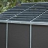 Canopia by Palram Abri de jardin résine Polycarbonate Gris 5.4m²