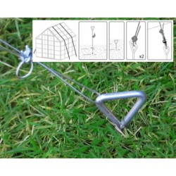 Canopia by Palram Abri de jardin résine Polycarbonate Gris 5.4m²