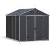 Canopia by Palram Abri de jardin résine Polycarbonate Gris 7.2m²