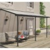 Canopia by Palram Toit de terrasse alu Aluminium Gris 10m²