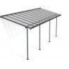 Canopia by Palram Toit de terrasse alu Aluminium Gris 15m²