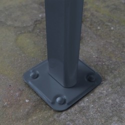Canopia by Palram Toit de terrasse alu Aluminium Gris 15m²