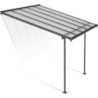 Canopia by Palram Toit de terrasse alu Aluminium Gris 9.40m²