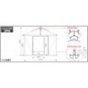 Lams Serre de jardin en verre Au choix 26.1m²
