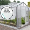 Lams Serre de jardin en verre Au choix 14.3m²