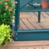 Lams Serre de jardin en verre Vert 12.9m²