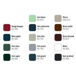 Lams Serre de jardin en verre Au choix 11.8m²