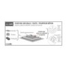 Lams Serre de jardin en verre Gris 10.6m²