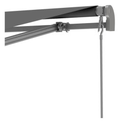 X-Metal Stores bannes Aluminium et acier Gris