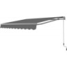 X-Metal Stores bannes Aluminium et acier Gris