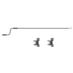 X-Metal Stores bannes Aluminium et acier Gris