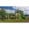 Karibu Stations de jeux Bois massif Bois naturel