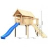 Karibu Cabanes enfants Bois massif Marron