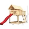 Karibu Cabanes enfants Bois massif Marron