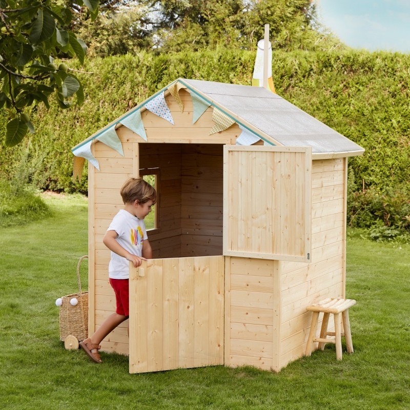 Soulet Cabanes enfants Bois massif Bois naturel Soulet Cabanes enfants Bois massif Bois naturel