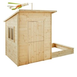 Soulet Cabanes enfants Bois massif Bois naturel