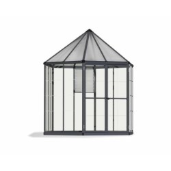 Canopia by Palram Serre de jardin en polycarbonate Gris 5,26m²