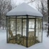 Canopia by Palram Serre de jardin en polycarbonate Gris 5,26m²