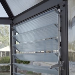 Canopia by Palram Serre de jardin en polycarbonate Gris 5,26m²