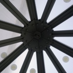 Canopia by Palram Serre de jardin en polycarbonate Gris 5,26m²