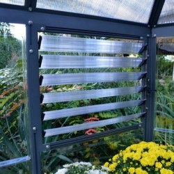 Canopia by Palram Serre de jardin en polycarbonate Gris 8,6m²