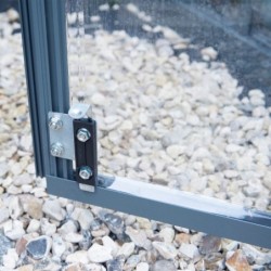 Canopia by Palram Serre de jardin en polycarbonate Gris 8,6m²