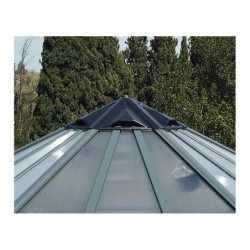 Canopia by Palram Serre de jardin en polycarbonate Gris 8,6m²