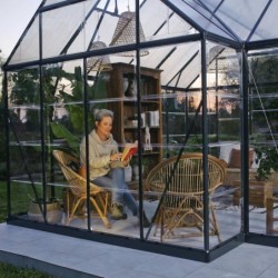 Canopia by Palram Serre de jardin en polycarbonate Gris 10,89m²