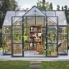 Canopia by Palram Serre de jardin en polycarbonate Gris 10,89m²