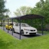 Canopia by Palram Carport double Aluminium Gris 31.00m²