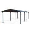 Canopia by Palram Carport double Aluminium Gris 31.00m²