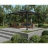 Canopia by Palram Tonnelles de jardin Aluminium Gris 10.7m²