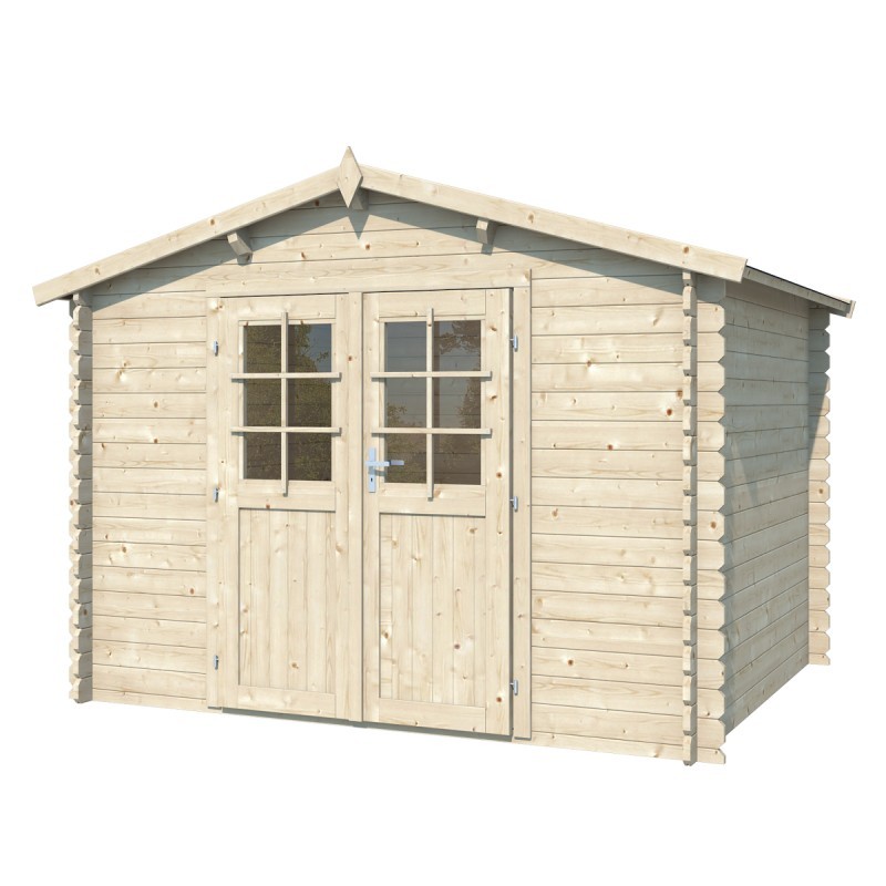 Eden Partenaire Jardin Abri de jardin bois 5 à 10 m² Bois Marron 7.5m² Eden Partenaire Jardin Abri de jardin bois 5 à 10 m² Bois Marron 7.5m²