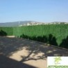 Jet7garden Haie artificielle PVC (Polychlorure de vinyle) Vert