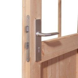 Karibu Abri de jardin bois plus de 20 m² Bois massif Marron